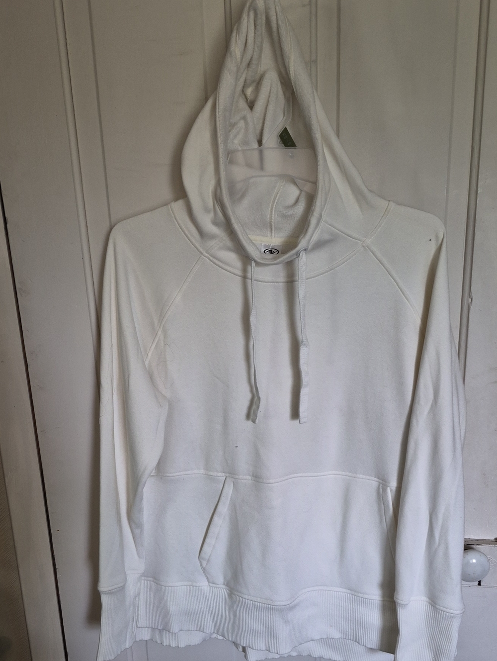 Athletic Works Off-White Hooded Sweatshirt